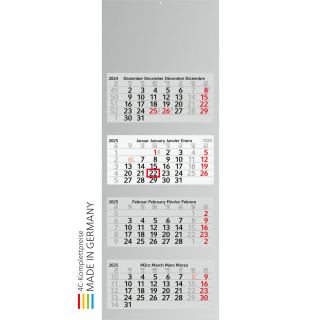 4-Monats-Kalender Profil 4 green+blue