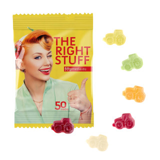 Fruchtgummi 10 g Tüten - Traktor (w2p)