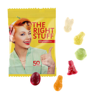 Fruchtgummi 10 g Tüten - Ostern (w2p)