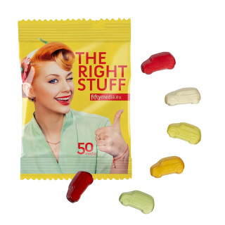 Fruchtgummi 20 g Tüten - Auto (w2p)