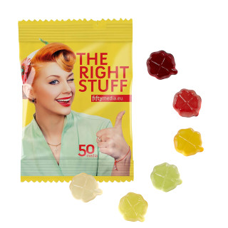 Fruchtgummi 20 g Tüten - Kleeblatt (w2p)