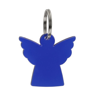 Schlüsselanhänger "Engel", trend-blau