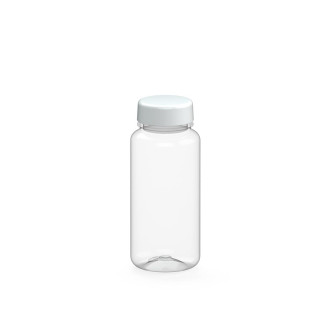 Trinkflasche "Refresh", 400 ml, transparent, weiß
