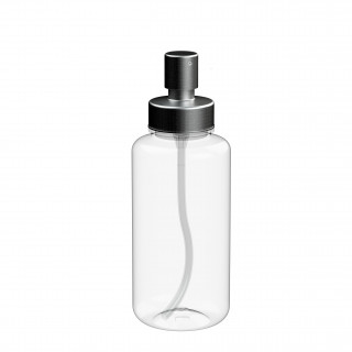 Sprayflasche "Superior", 700 ml, transparent, silber