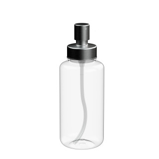 Sprayflasche "Superior", 700 ml, transparent, silber