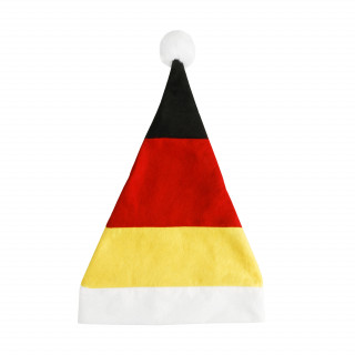 Weihnachtsmütze "Deutschland", deutschland-farben
