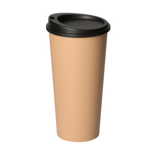Kaffeebecher "ToGo", 0,4 l, beständiges braun, schwarz