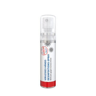 20 ml Spray - Hände-Desinfektionsspray (DIN EN 1500) - Body Label