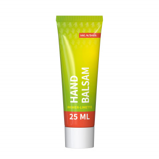 25 ml Tube - Handbalsam "Ingwer-Limette" - FullbodyPrint