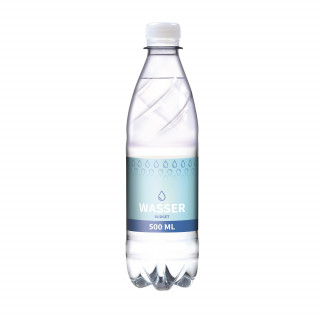 500 ml Tafelwasser, sanft prickelnd (Flasche Budget) - Eco Label