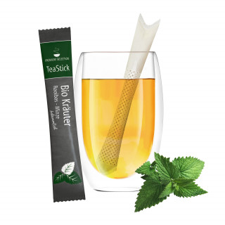 Bio TeaStick - Kräuter Rooibos-Minze - Premium Selection