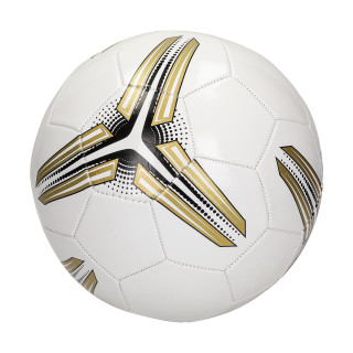 Fußball "Match", weiß, gold