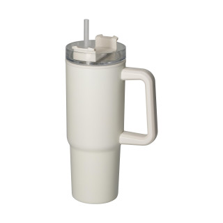 Trinkbecher "Tampa", 800 ml, weiß, creme