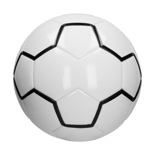 Fußball "Derby", weiß, schwarz