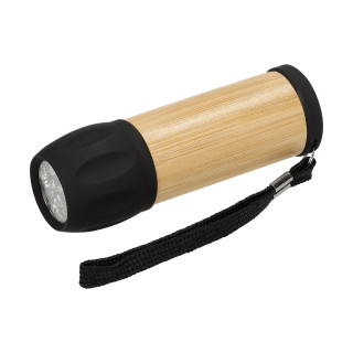Taschenlampe "Shine", natur, schwarz
