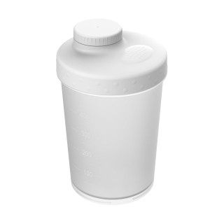 Shaker "Energy", 0,40 l, transparent, weiß