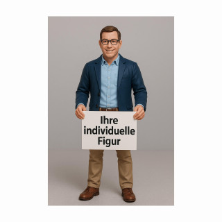 Personalisierbare 3D-Figur - Einzigartig wie du!, mehrfarbig