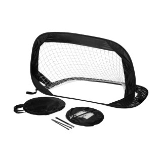 PopUp-Tor "Kicko", 2 in 1, schwarz