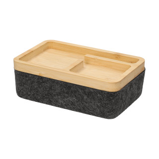 Filz-Aufbewahrungsbox "Reva", grau