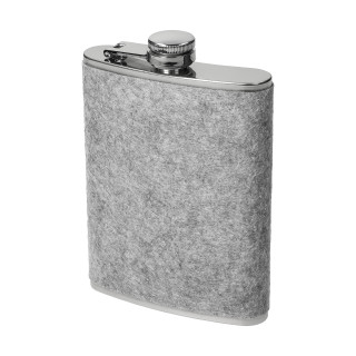 Flachmann "Feltic", grau