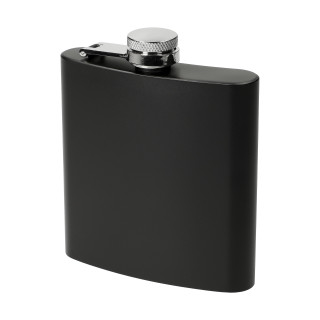 Flachmann "Noir", schwarz