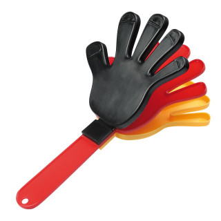Klapper "Hand", Deutschland, deutschland-farben