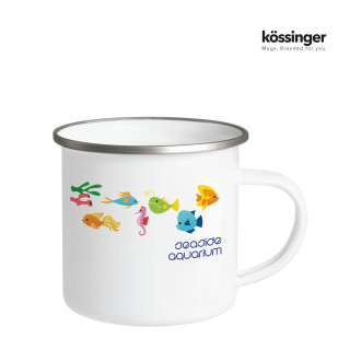 Kössinger outdoor Tasse (Sublimation), weiß