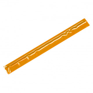 Snap-Armband "Maxi", transparent-orange