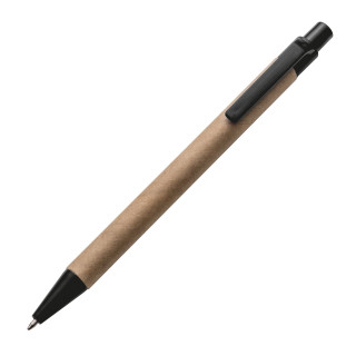 Papp Kugelschreiber Bristol, schwarz