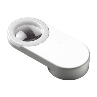 Magnet "Lupe", weiß