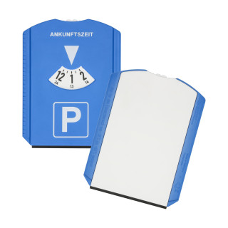Parkscheibe "Basic", blau, weiß