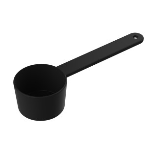 Löffel "Kaffeeportionierer", schwarz