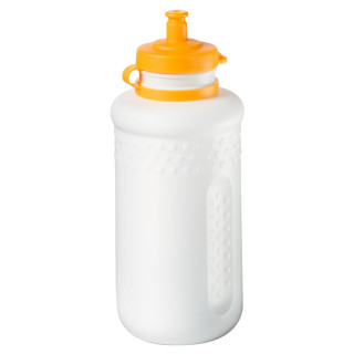 Trinkflasche "Fahrrad" 0,5 l mit Saugverschluss, weiß