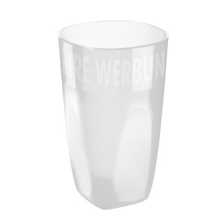 Trinkbecher "Maxi Cup" 0,4 l, transparent-milchig