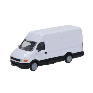 Miniatur-Fahrzeug "Lieferauto", weiß, weiß