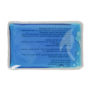 Kühl-/Wärmekissen "Fresh", klein, transluzent-blau