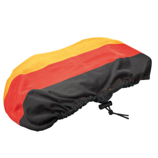 Tankdeckelüberzug "Nations", schwarz/rot/gelb