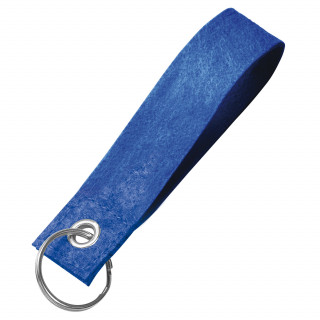 Filz-Schlüsselanhänger "Strap", blau