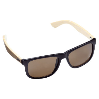 Sonnenbrille "Bamboo", schwarz, braun