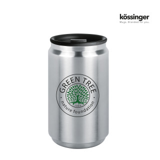 Kössinger King Can Mini Vakuumthermodose, stahlgrau