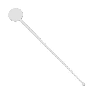 Cocktail-Rührstab "Rund", weiß