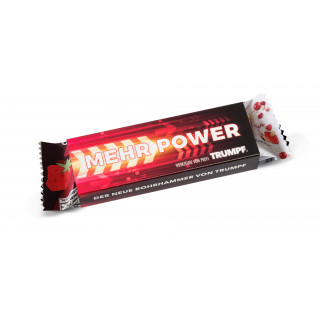 Powerbar Energy Riegel im Werbeschuber, 40 g, Strawberry & Cranberry, 4c Euroskala