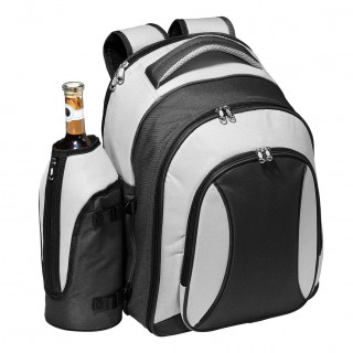 Rucksack "Picknick Deluxe", schwarz, grau
