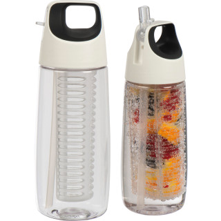 Tritan Infusertrinkflasche Sóller, weiss