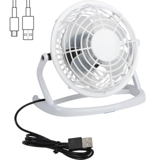 Tischventilator Bali, weiss
