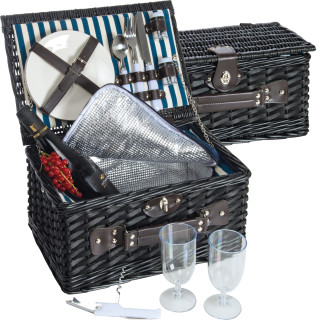 Picknick-Kühlkorb Riva del Garda, schwarz