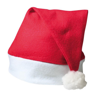 Weihnachtsmütze "Kids", rot, weiß