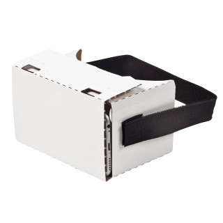 VR-Brille "Cardboard", weiß