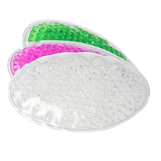 Kühl-/Wärmekissen "Bead" oval, grün