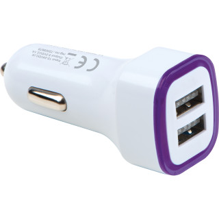 KFZ-USB-Ladeadapter Fruit, violett